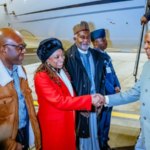 Vice President Kashim Shettima arrives Davos to head Nigeria’s delegation at the 56th Annual Meeting of the World Economic Forum (WEF), scheduled for January 19–23. He traveled directly from Conakry, Guinea, where he represented President Bola Ahmed Tinubu at the inauguration of Guinea’s President Mamadi Doumbouya. Shettima was received by Minister of Foreign Affairs Yusuf Tuggar, Minister of Industry, Trade and Investment Jumoke Oduwole, and officials from Nigeria’s mission in Switzerland. His visit marks a milestone in Nigeria’s global economic engagement, highlighted by the official launch of Nigeria House Davos—the country’s first sovereign pavilion on the Davos Promenade.