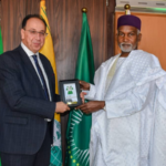 In a move underscoring Nigeria's longstanding diplomatic solidarity with the Palestinian cause, Minister of Foreign Affairs Ambassador Yusuf Maitama Tuggar received His Excellency Muhannad Halmouri, the Ambassador of the State of Palestine to Nigeria, for a high-level courtesy visit at the Ministry of Foreign Affairs headquarters in Abuja on February 4, 2026.