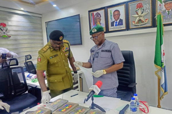 Operatives of the Nigeria Customs Service (NCS) Seme Area Command have foiled an attempt to smuggle 22 packages of suspected cocaine valued at approximately N1 billion into the country, hidden in a specially constructed compartment beneath the axle of a Toyota Highlander vehicle along the Badagry - Seme border corridor.The interception took place in the early hours of Tuesday, February 10, 2026, around 3:00 a.m. The discovery was described as highly sophisticated concealment that would have likely gone undetected without the sharp vigilance of the officers involved. The operation was led by the Seme Area Command under Comptroller Wale Adenuga. One suspect was arrested in connection with the consignment. In line with established inter-agency protocols, the seized drugs and the suspect were formally handed over to the National Drug Law Enforcement Agency (NDLEA).