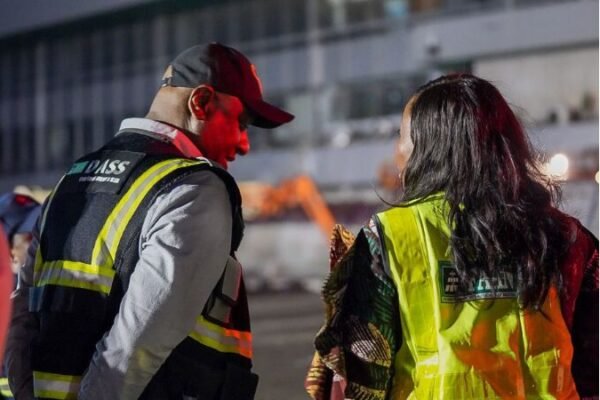Hon. Festus Keyamo SAN arrives MMIA past 11:50 p.m. Feb 23 to lead oversight of Terminal 1 fire. Joined FAAN MD & team actively managing situation. Directed morning inspection Tuesday to guide restoration & confirm safety standards. Reaffirmed focus on passenger safety. Story: [link] #KeyamoMMIA #FireIncident #FAAN