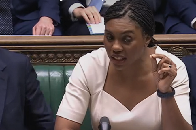 Kemi Badenoch - British politician and Leader of the Conservative Party and Leader of the Opposition since November 2024) engages the PM on releasing the Mandelson Files against the background of Epstein releases.